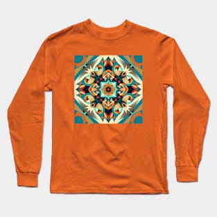 Ornamental Psychedelic Display Long Sleeve T-Shirt